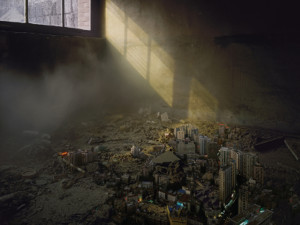VII edizione di ArtVerona, i vincitori del Premio Aletti Jiang Pengyi Unregistered City num. 1, 2010 Fotografia ultra giglèe, cm 95,65x125,4 Aike dell’Arco, Palermo - Shanghai