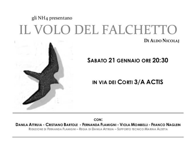 Il Volo del falchetto: gli NH4 allo spazio Actis di Trieste