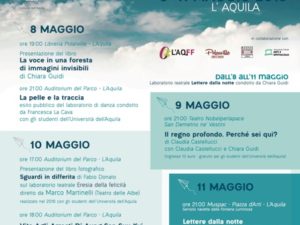 8 – 11 maggio la prima edizione di #ARIA – Festival di Teatro dell’Università dell’Aquila