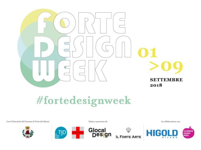 1-9 Settembre 2018- Al via #FortedeiMarmi #DesignWeek con la mostra dedicata a Gianni Agnelli