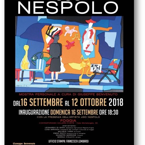 La CONTEMPORANEA GALLERIA D’ARTE DI #FOGGIA presenta “Avanguardia Educata” di #UgoNespolo